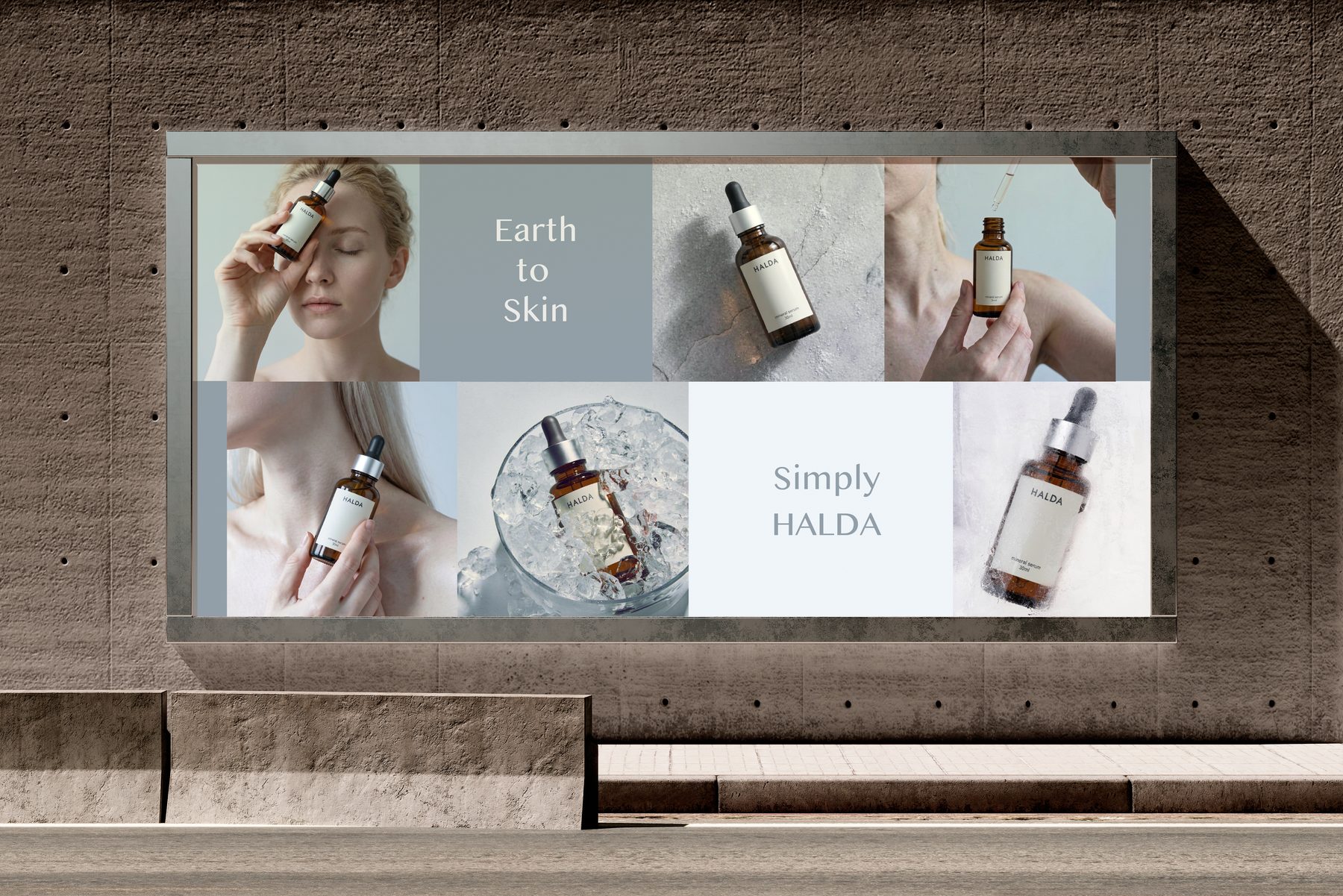 Campaign Imagery — HALDA campaign spread